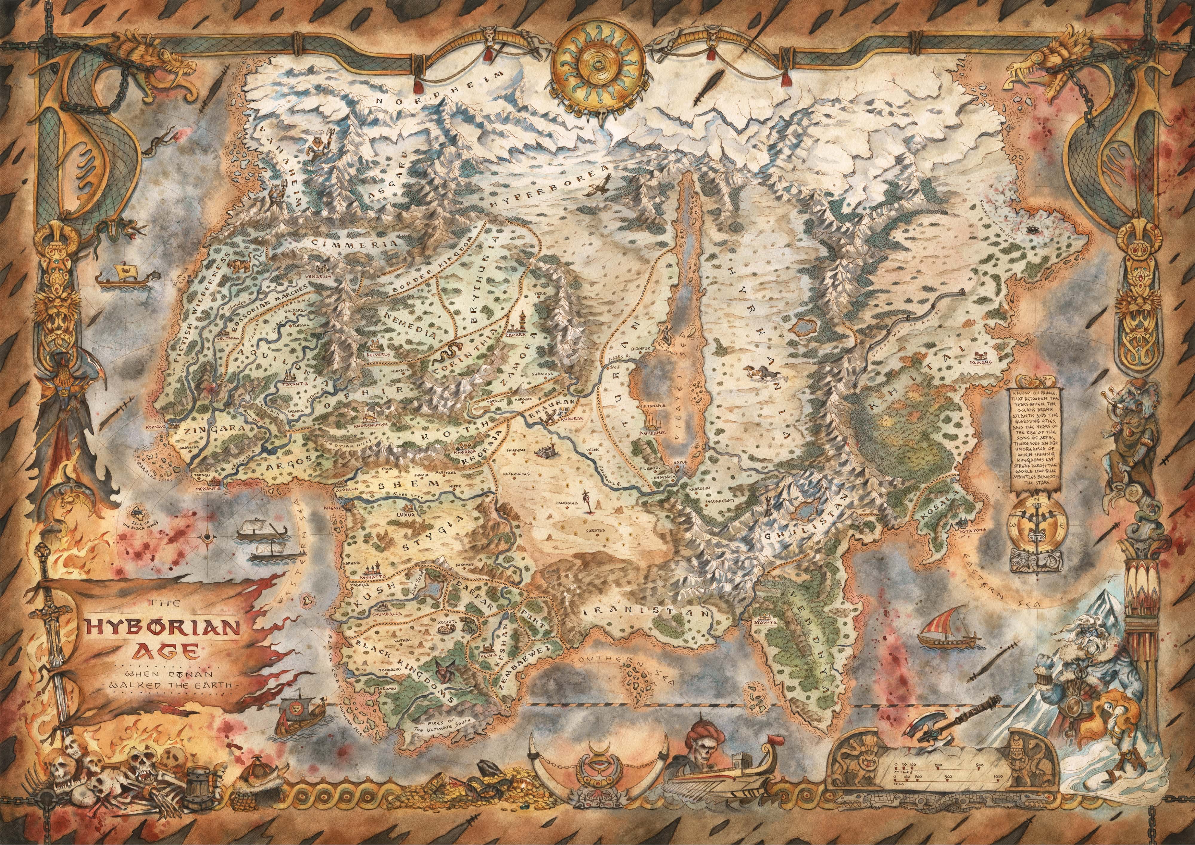 Map of the world